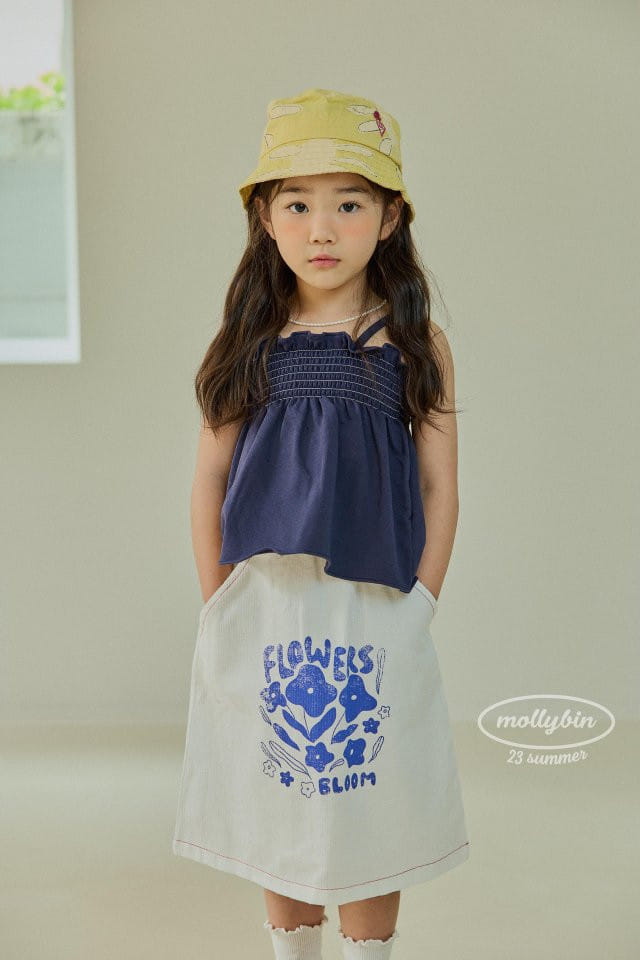 Mollybin - Korean Children Fashion - #minifashionista - Flower Skirt - 10