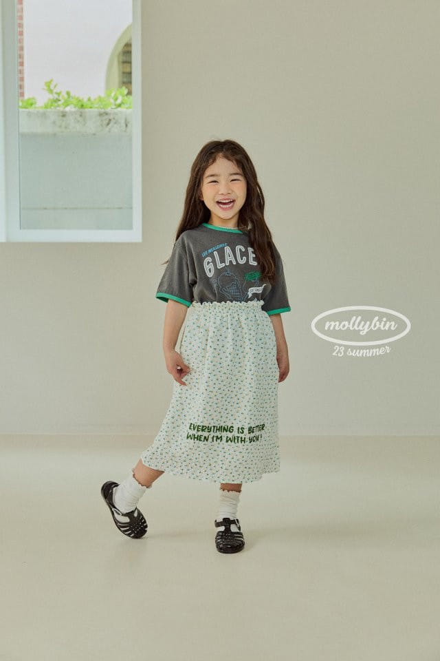 Mollybin - Korean Children Fashion - #prettylittlegirls - Flower Smocking One-piece - 10