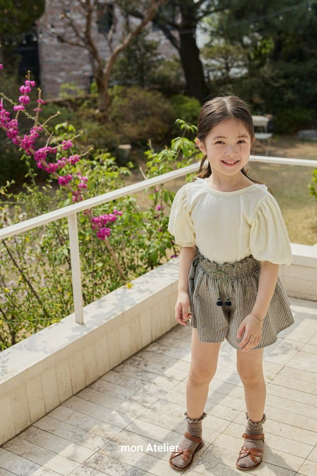 Mon Atelier - Korean Children Fashion - #Kfashion4kids - Cross Tee - 2