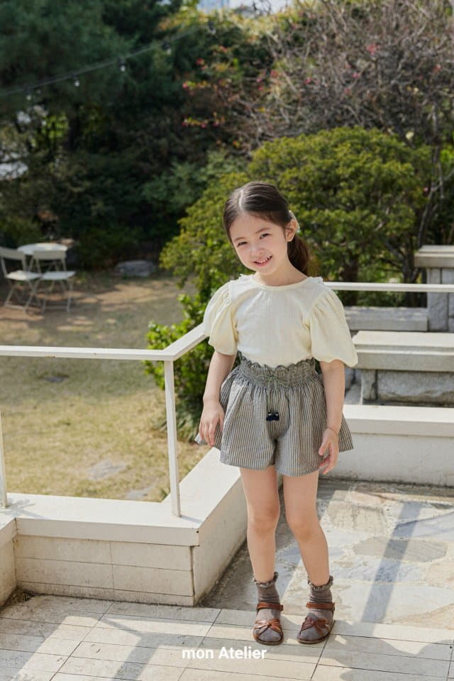 Mon Atelier - Korean Children Fashion - #childofig - Tesle Shorts