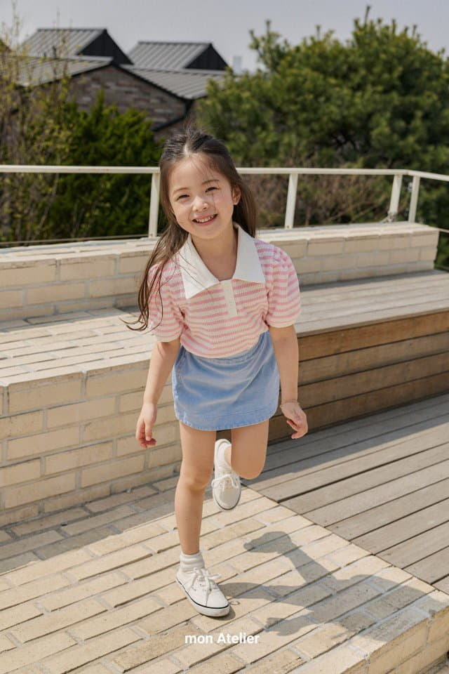 Mon Atelier - Korean Children Fashion - #childrensboutique - Hazis Waffle Tee