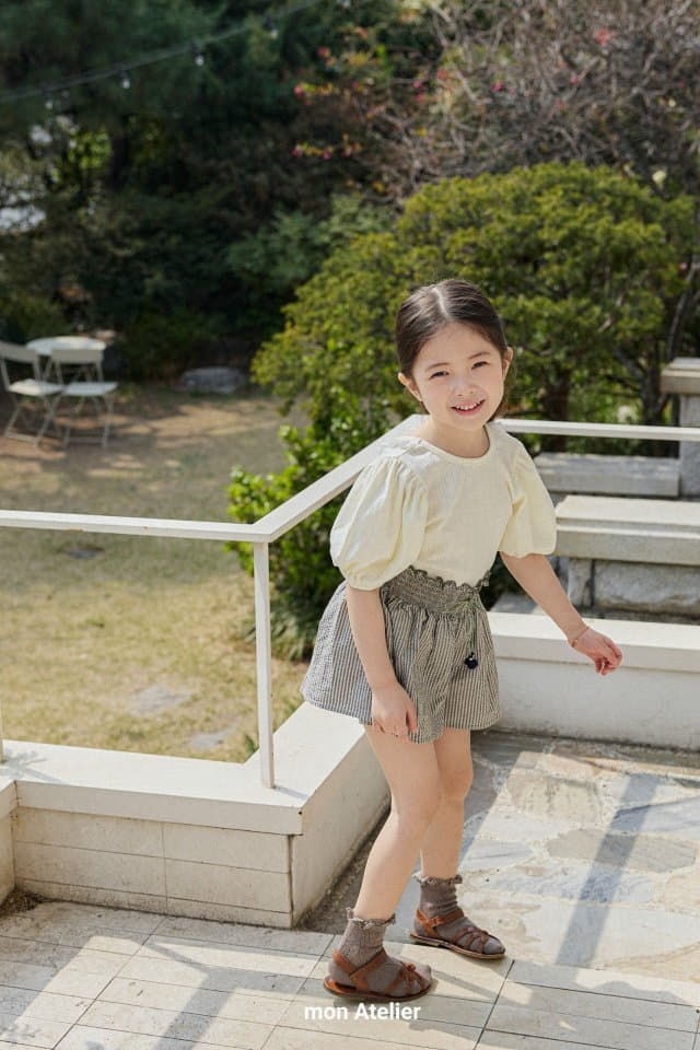 Mon Atelier - Korean Children Fashion - #designkidswear - Tesle Shorts - 3