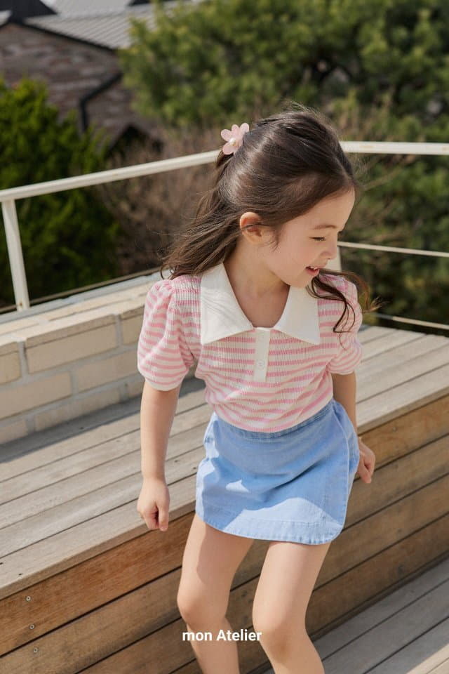 Mon Atelier - Korean Children Fashion - #designkidswear - Hazis Waffle Tee - 2