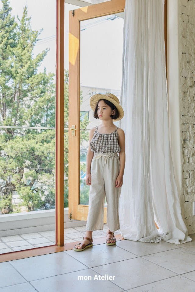 Mon Atelier - Korean Children Fashion - #discoveringself - Linen Pants