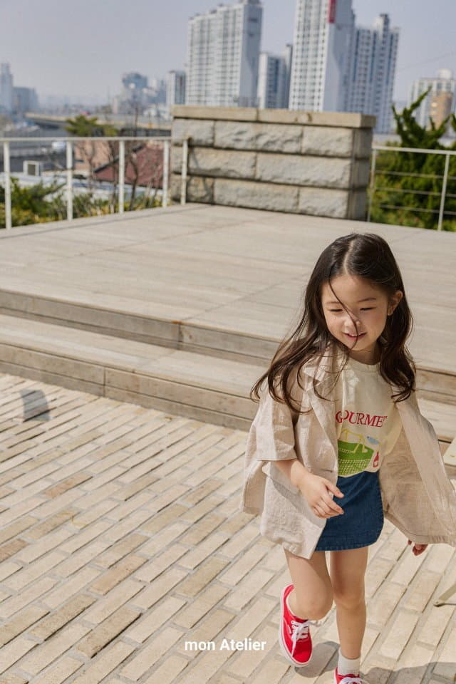 Mon Atelier - Korean Children Fashion - #discoveringself - Linen Half Jacket - 6