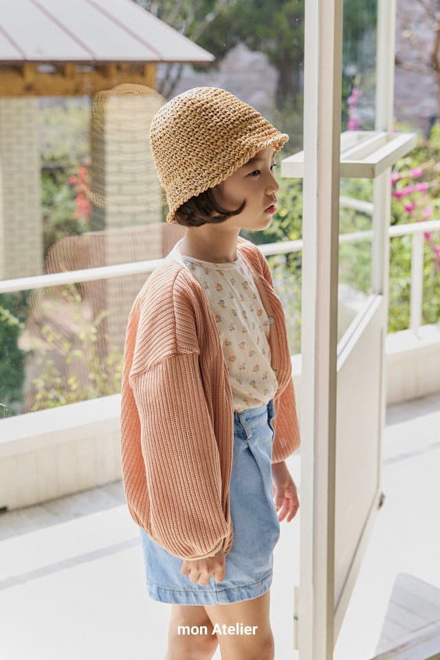 Mon Atelier - Korean Children Fashion - #fashionkids - Rattan Bucket Hat - 11