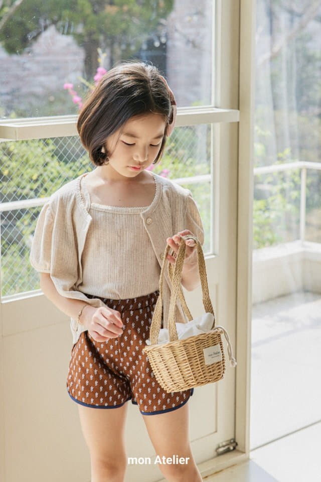 Mon Atelier - Korean Children Fashion - #fashionkids - Rattan Bucket