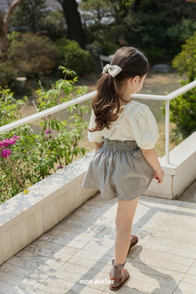 Mon Atelier - Korean Children Fashion - #kidsshorts - Tesle Shorts - 6