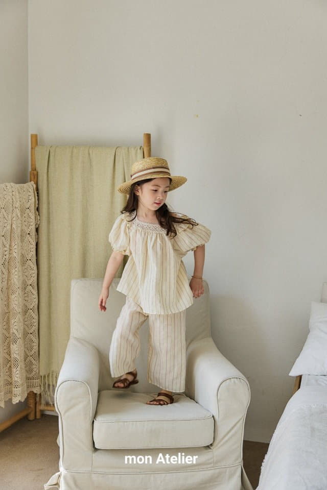 Mon Atelier - Korean Children Fashion - #kidsstore - Panama Hat - 12