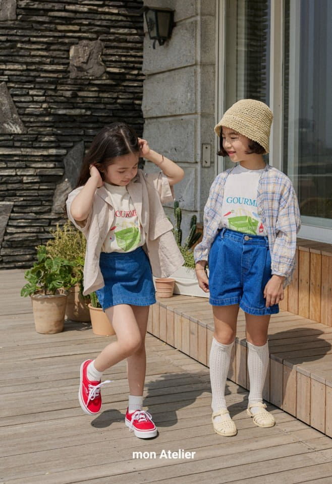 Mon Atelier - Korean Children Fashion - #kidsstore - Linen Half Jacket - 9