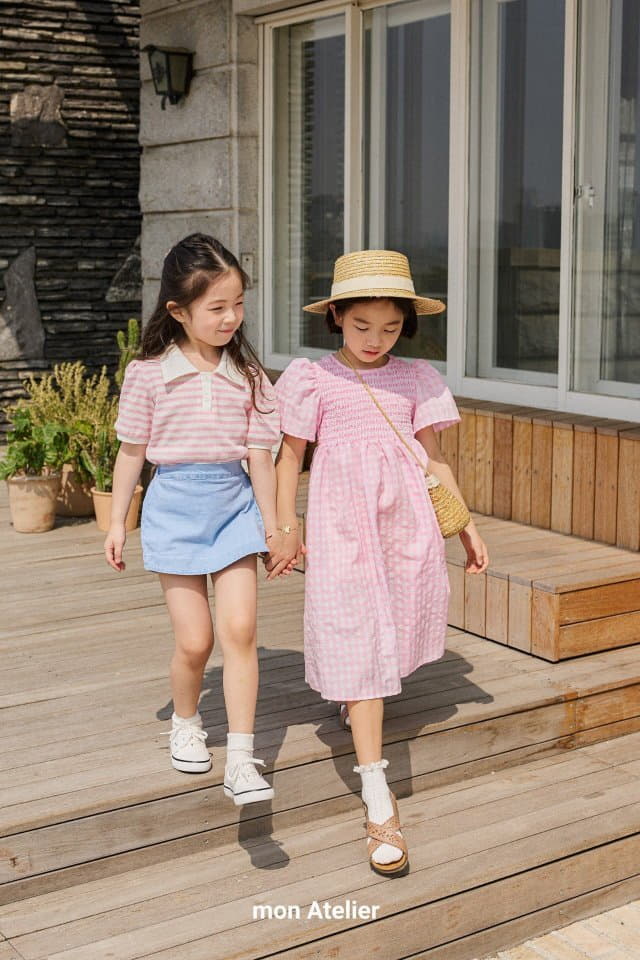 Mon Atelier - Korean Children Fashion - #kidzfashiontrend - Hazis Waffle Tee - 7