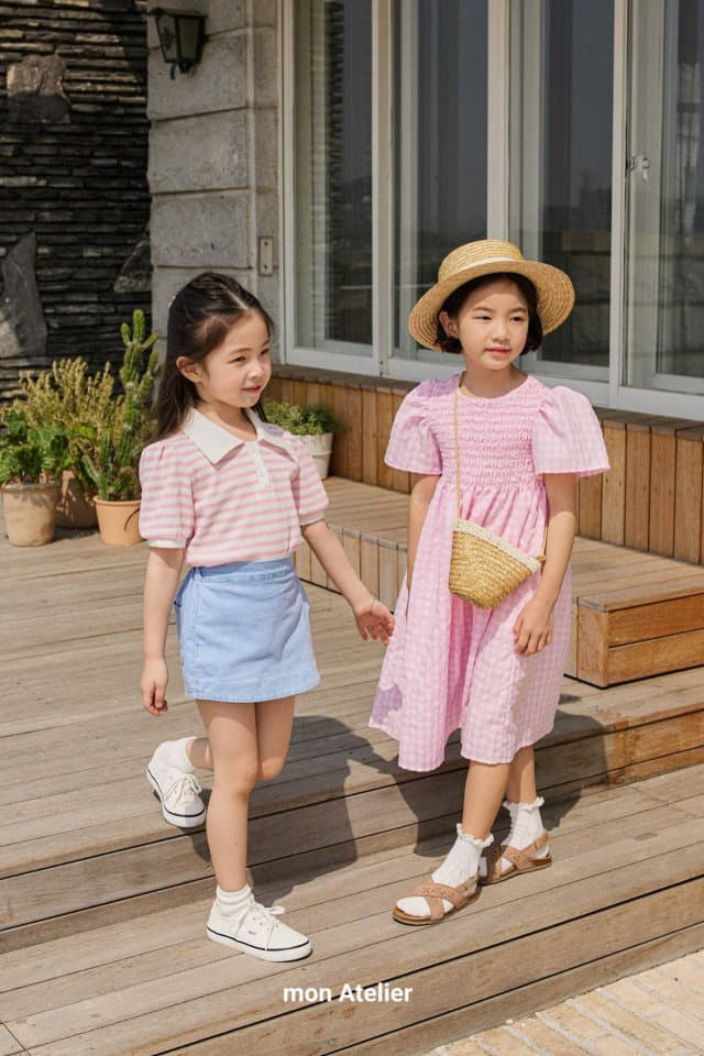 Mon Atelier - Korean Children Fashion - #littlefashionista - Hazis Waffle Tee - 9