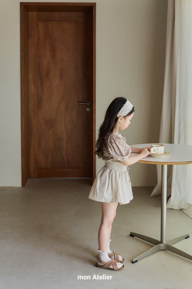 Mon Atelier - Korean Children Fashion - #magicofchildhood - Tesle Shorts - 11