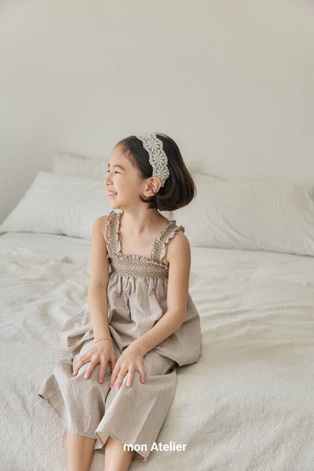 Mon Atelier - Korean Children Fashion - #magicofchildhood - Orange Bonbon Top Bottom Set - 5