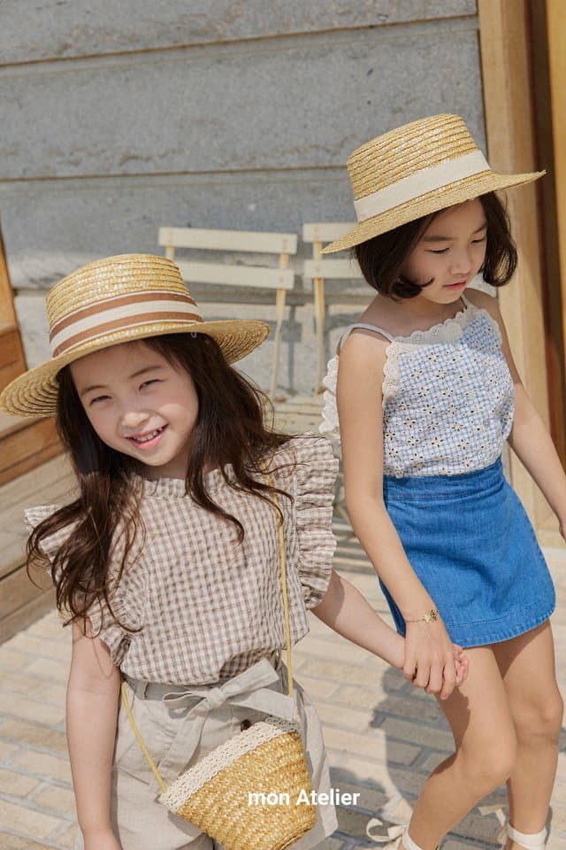 Mon Atelier - Korean Children Fashion - #magicofchildhood - Blan Frill Blouse - 8