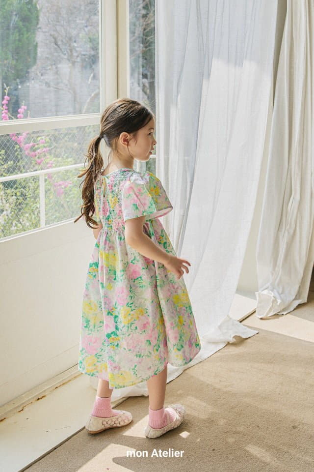 Mon Atelier - Korean Children Fashion - #minifashionista - Sunshine One-piece - 3