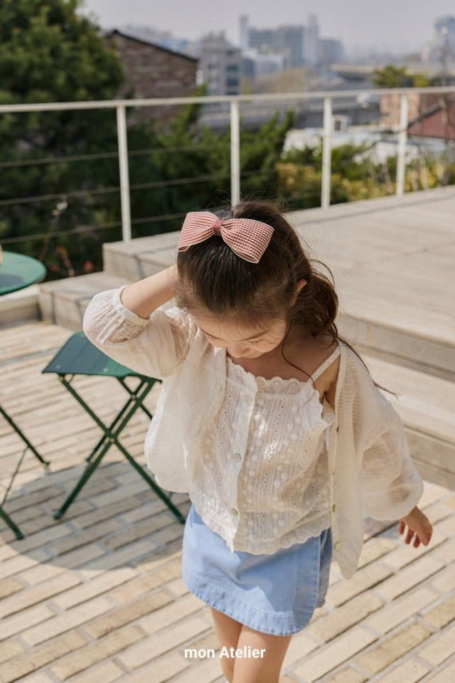 Mon Atelier - Korean Children Fashion - #minifashionista - Lace Bustier - 7