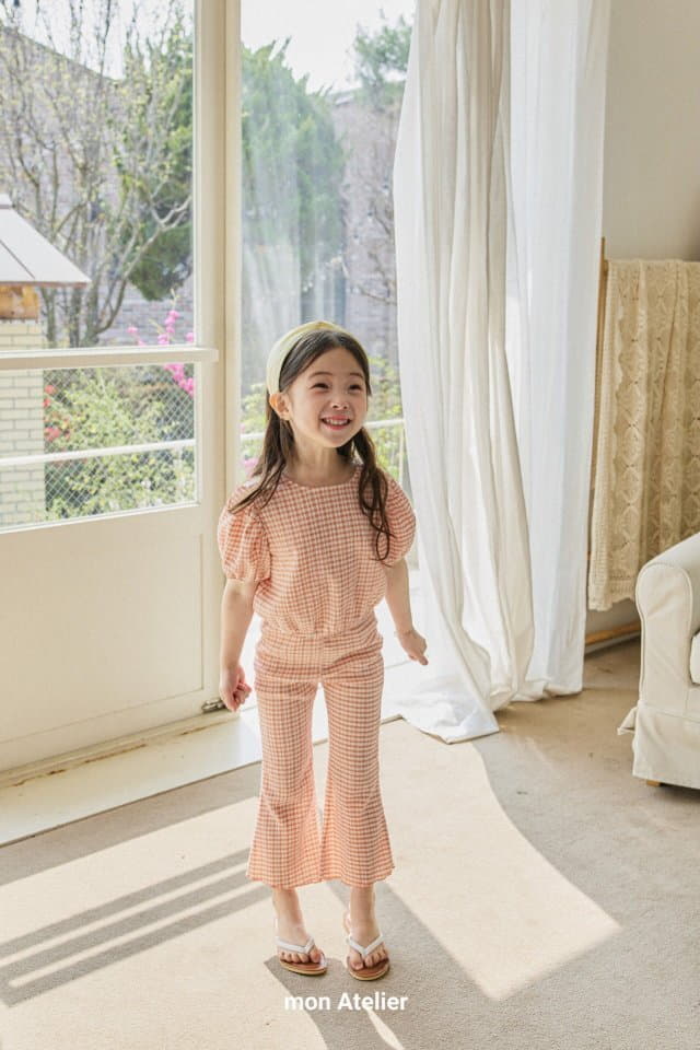 Mon Atelier - Korean Children Fashion - #prettylittlegirls - Rinkle Top Bottom Set - 9