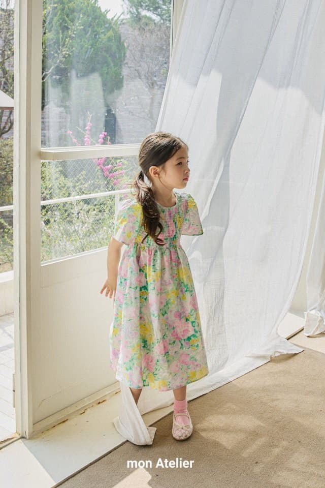 Mon Atelier - Korean Children Fashion - #minifashionista - Sunshine One-piece - 4