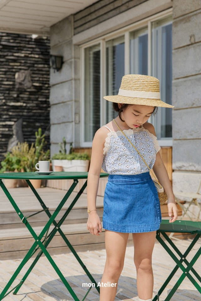 Mon Atelier - Korean Children Fashion - #todddlerfashion - Lace Bustier - 9