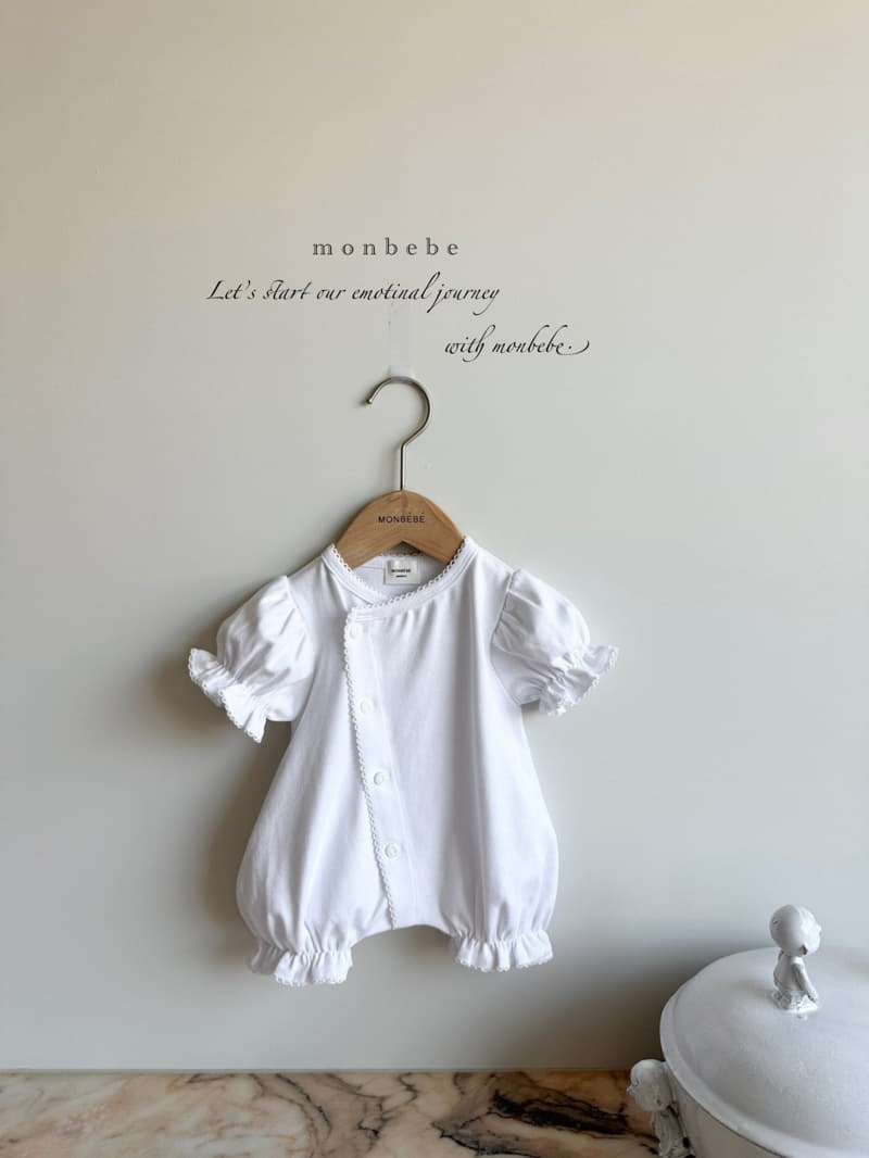 Monbebe - Korean Baby Fashion - #babyclothing - Snow White Bodysuit - 5
