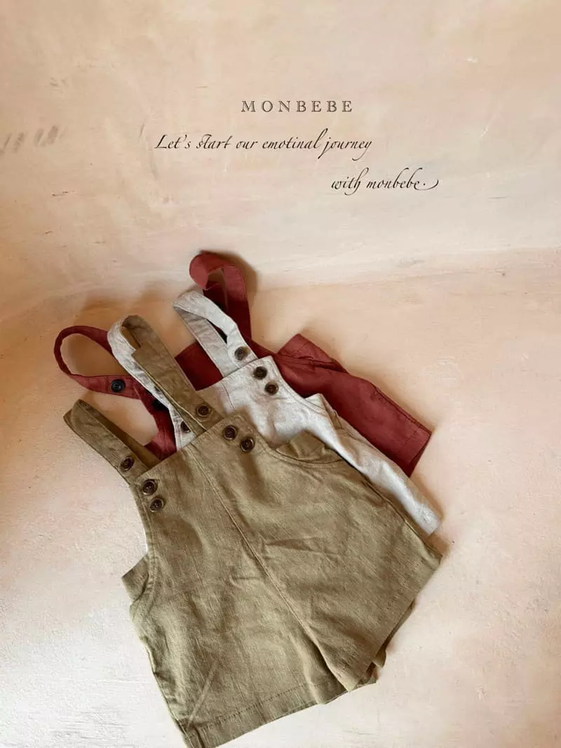 Monbebe - Korean Children Fashion - #Kfashion4kids - Petter Dungarees - 11