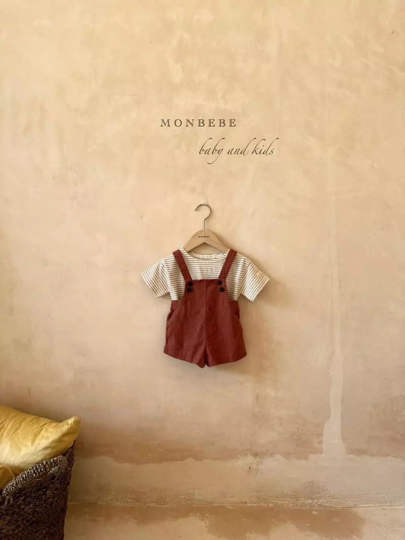 Monbebe - Korean Children Fashion - #fashionkids - Petter Dungarees - 7