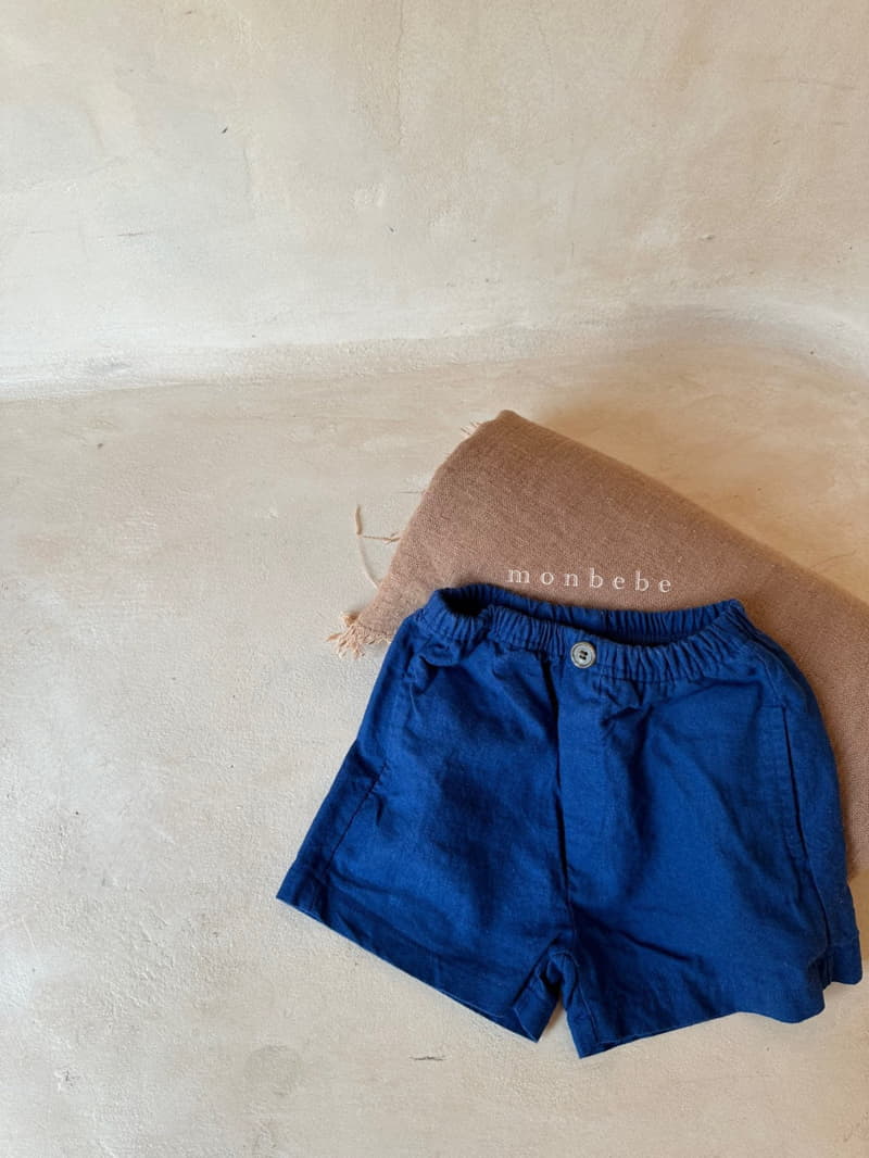 Monbebe - Korean Children Fashion - #magicofchildhood - Linen Shorts - 3