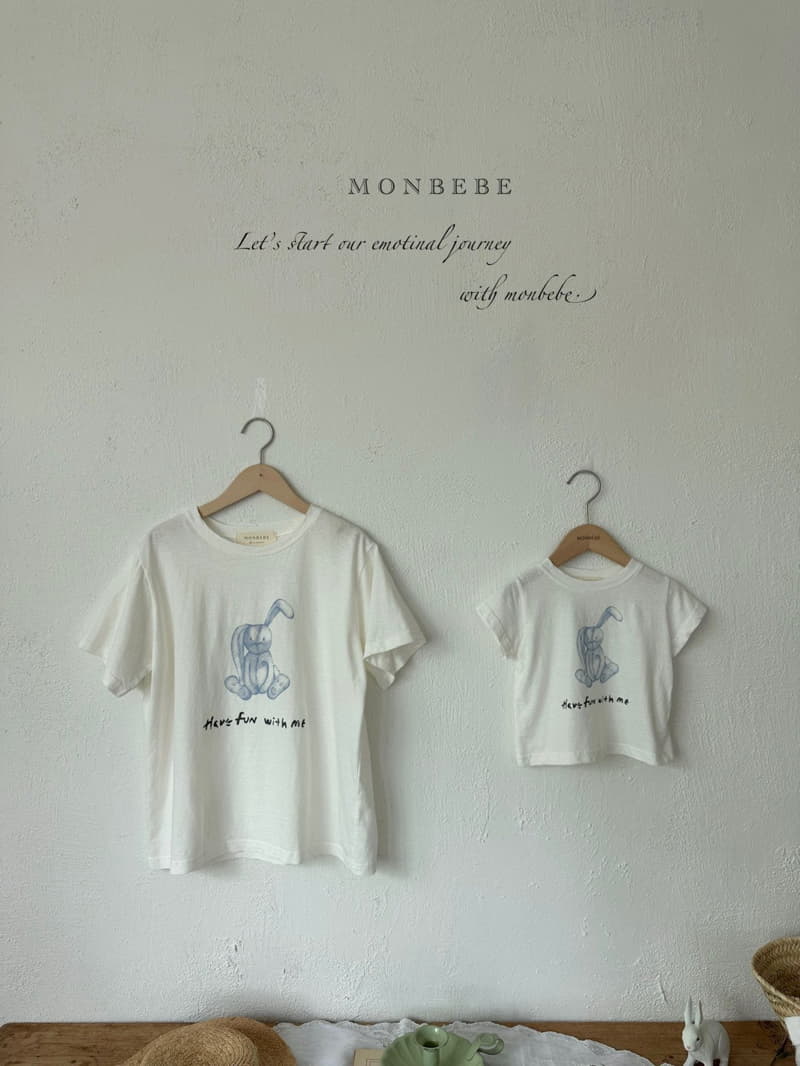 Monbebe - Korean Women Fashion - #momslook - With Me Tee Mom - 12