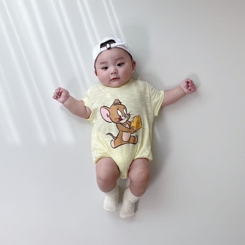 Moran - Korean Baby Fashion - #babyclothing - Sluv Jerry Bodysuit - 2