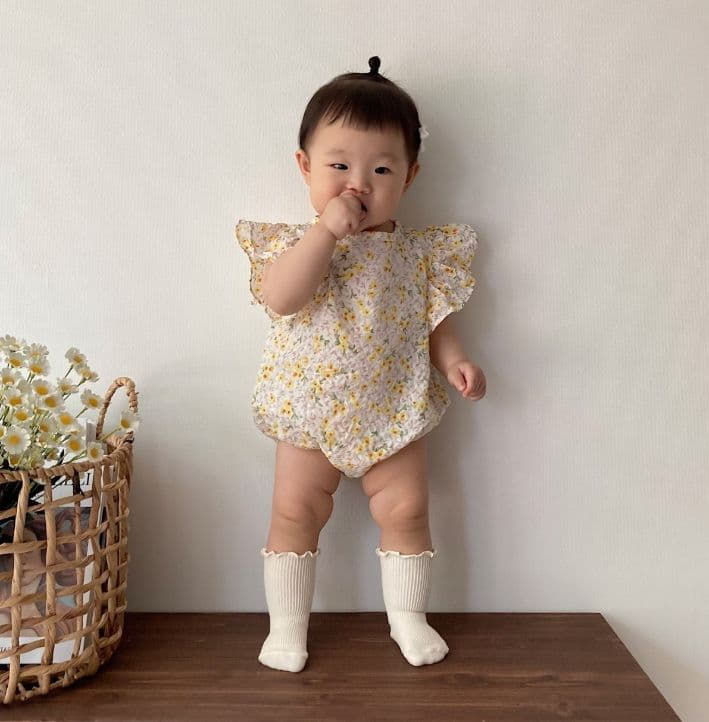 Moran - Korean Baby Fashion - #babyfashion - Mist Bodysuit - 3