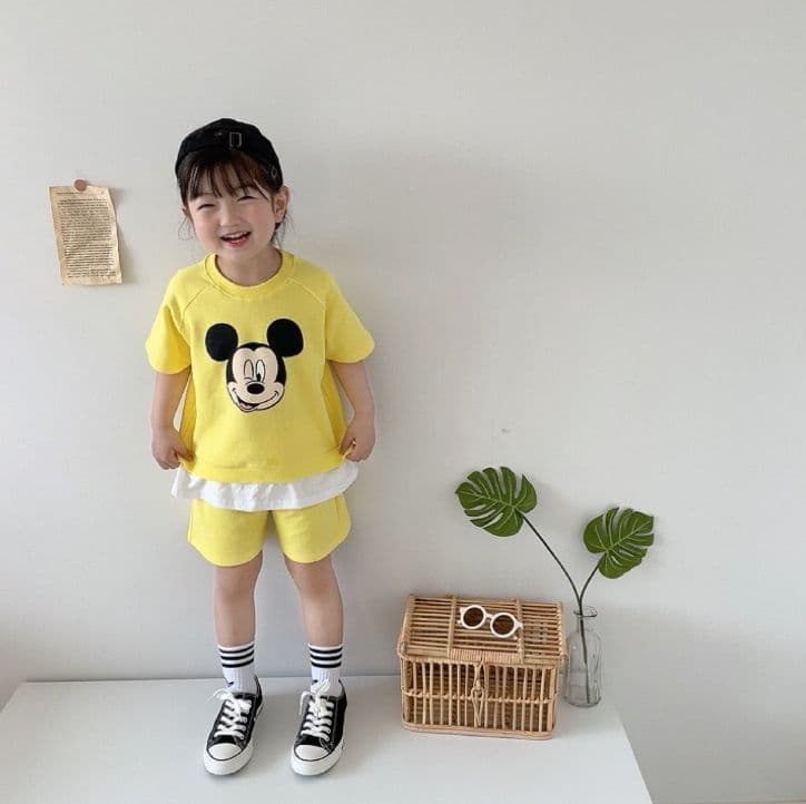 Moran - Korean Children Fashion - #kidsshorts - Jjack Ggung Top Bottom Set Boy - 4