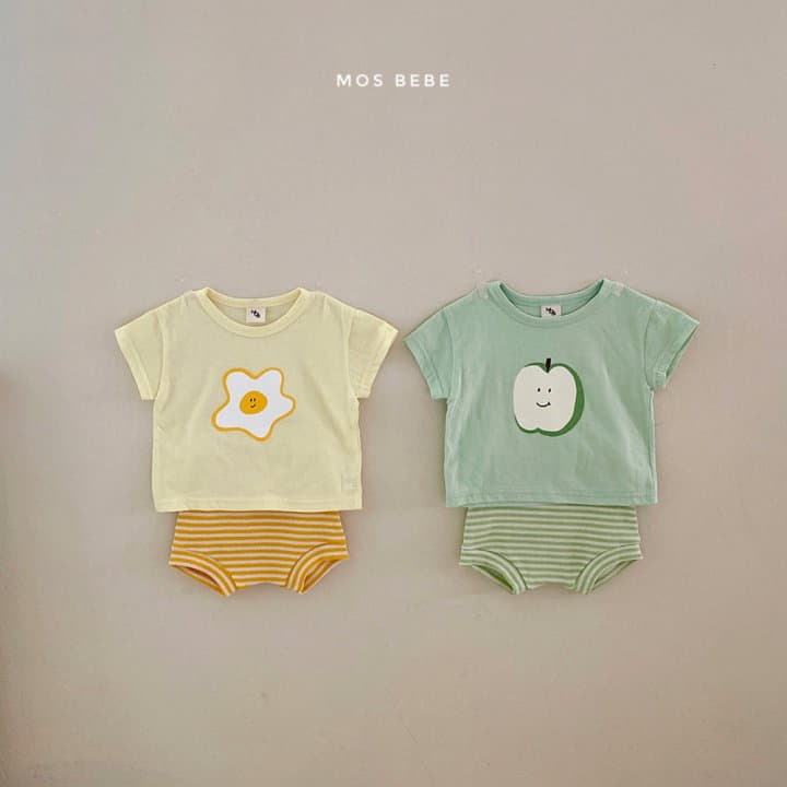 Mos Bebe - Korean Baby Fashion - #smilingbaby - Macket Top Bottom Set - 5