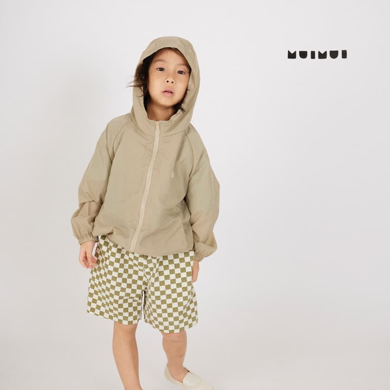 Mui Mui - Korean Children Fashion - #stylishchildhood - Dice Wind Runner Zip-up - 4