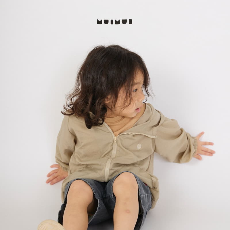 Mui Mui - Korean Children Fashion - #kidzfashiontrend - Dice Wind Runner Zip-up - 11