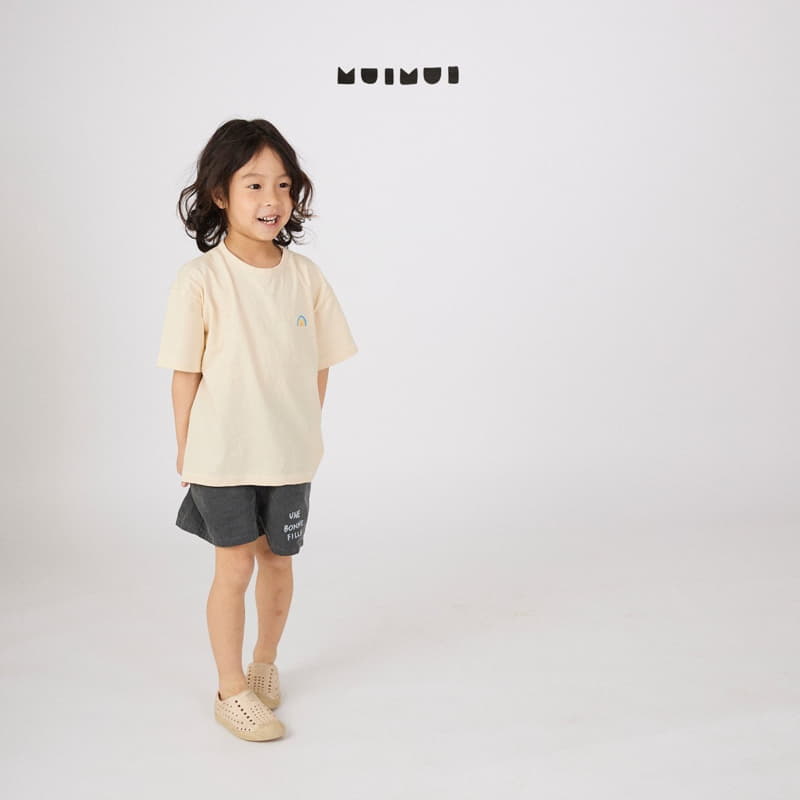 Mui Mui - Korean Children Fashion - #littlefashionista - Rainbow Tee - 5