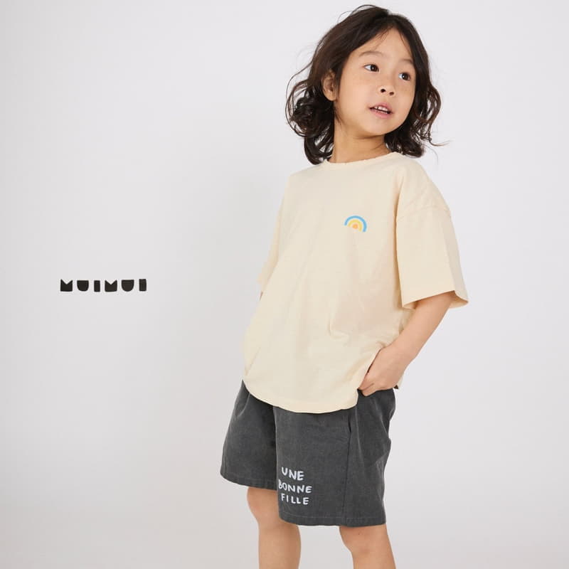 Mui Mui - Korean Children Fashion - #magicofchildhood - Rainbow Tee - 6