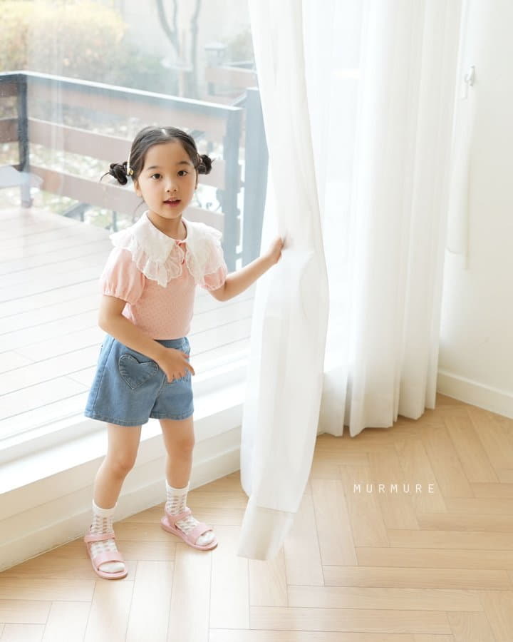 Murmure - Korean Children Fashion - #Kfashion4kids - Ppippi Collar Tee - 10