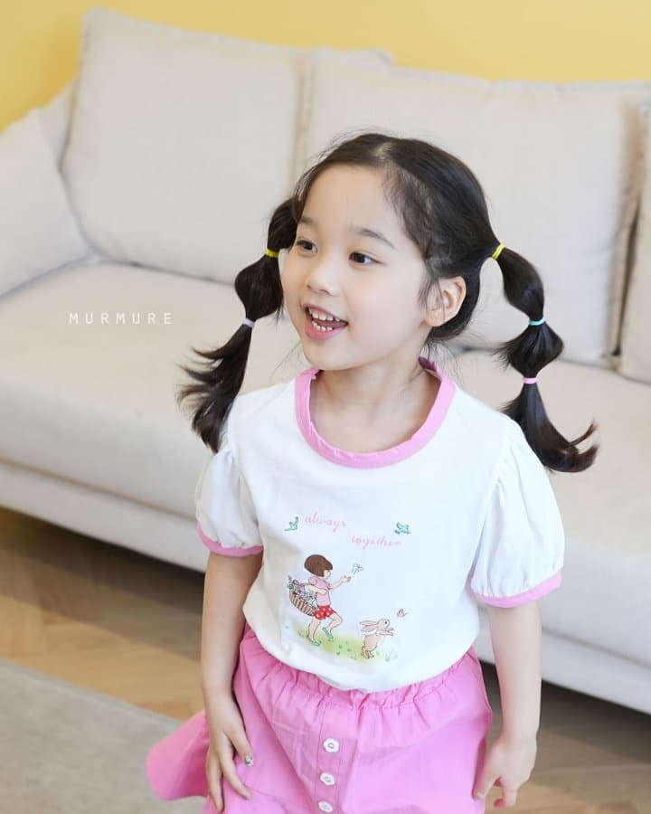 Murmure - Korean Children Fashion - #Kfashion4kids - Mimi Color Tee - 8