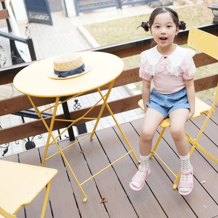 Murmure - Korean Children Fashion - #Kfashion4kids - Heart Pocket Jeans - 7