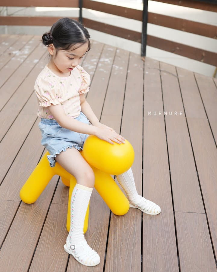 Murmure - Korean Children Fashion - #childofig - Tulip Square Tee - 3