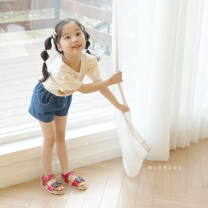 Murmure - Korean Children Fashion - #childrensboutique - Denim Shorts