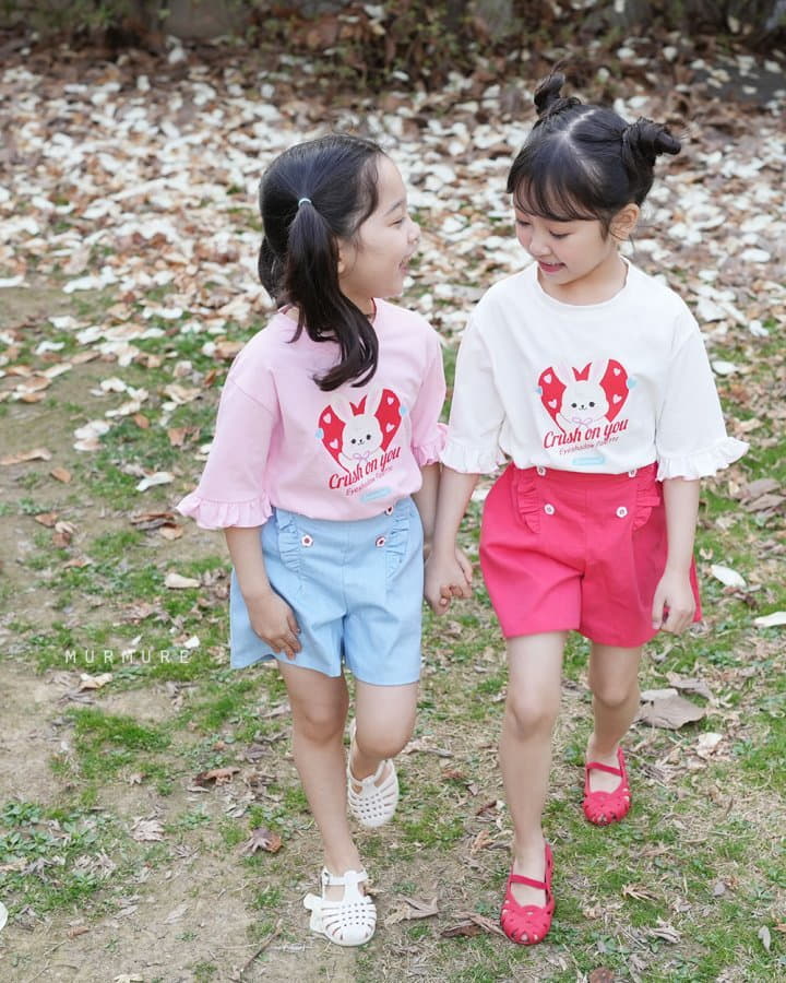 Murmure - Korean Children Fashion - #designkidswear - Ruffle Tee - 3