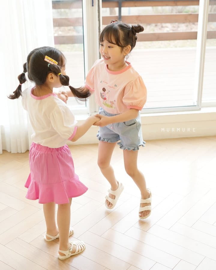 Murmure - Korean Children Fashion - #designkidswear - Mimi Color Tee - 2