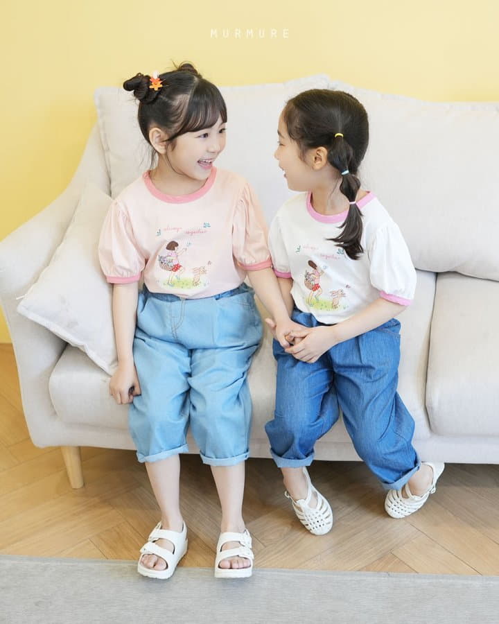 Murmure - Korean Children Fashion - #designkidswear - Light Jeans - 3