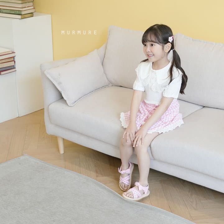 Murmure - Korean Children Fashion - #discoveringself - Ppippi Collar Tee - 5