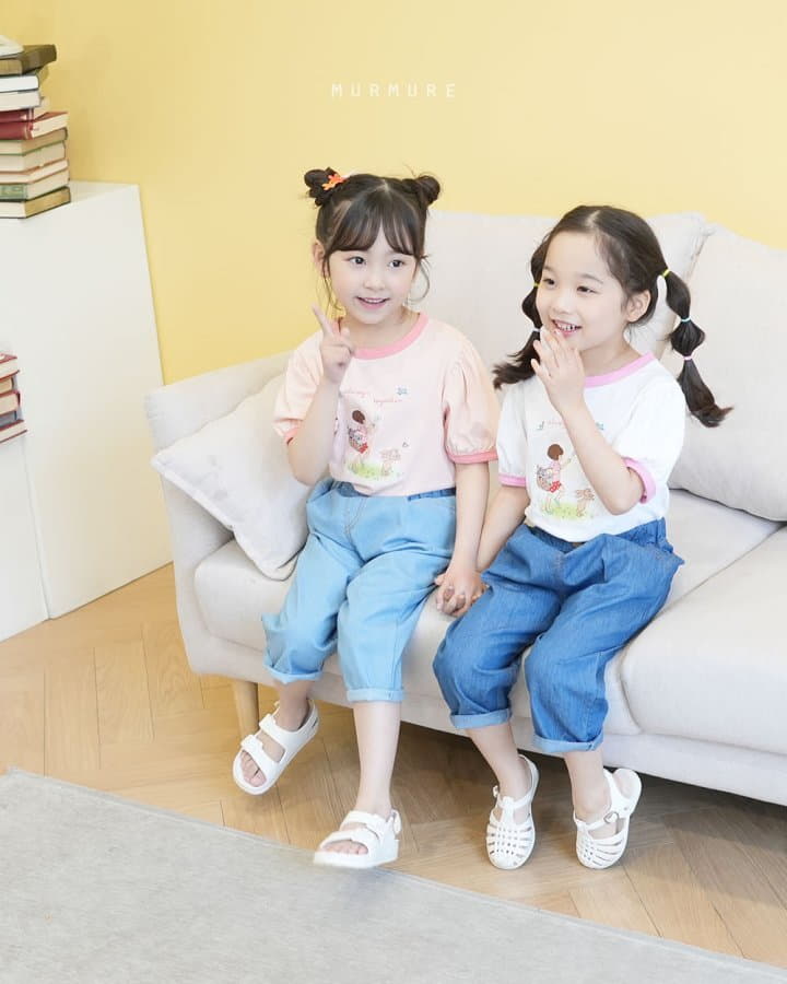 Murmure - Korean Children Fashion - #designkidswear - Light Jeans - 4