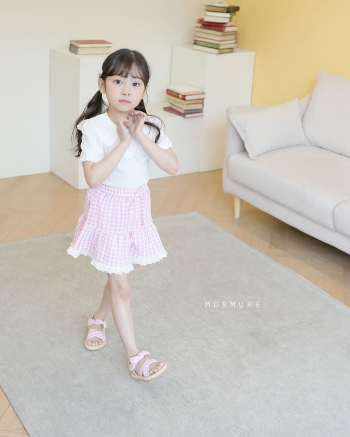 Murmure - Korean Children Fashion - #fashionkids - Ppippi Collar Tee - 6