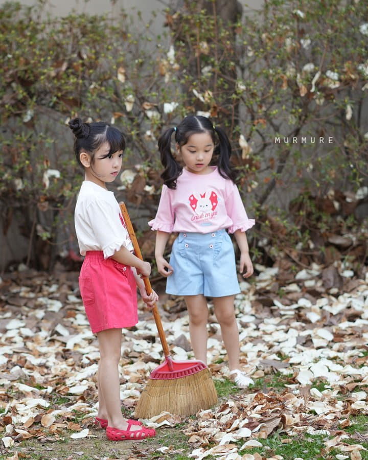 Murmure - Korean Children Fashion - #fashionkids - Ruffle Tee - 5