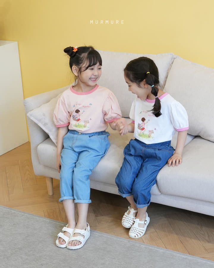 Murmure - Korean Children Fashion - #discoveringself - Mimi Color Tee - 4